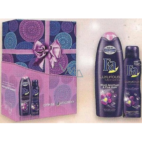 Fa Luxurious Moments sprchový gél 250 ml + Fa Luxurious Moments dezodorant sprej pre ženy 150 ml, kozmetická sada