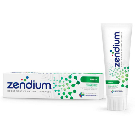 Zendium BioFresh zubná pasta s fluórom prináša až 12 hodín svěžejšího dychu, bojuje proti zápachu z úst 75 ml
