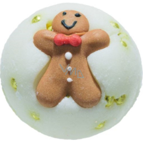 Bomb Cosmetics Zázvorový mužíček - Little Gingerbread Man Bath Gulička do kúpeľa 30 g