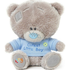 Me to You Tiny Tatty Teddy Medvedík v modrom tričku 11,5 cm