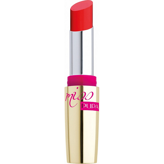 Pupa Dot Shock Miss Pupa Ultra Brilliant Lipstick rúž 004 Fancy Coral 2,4 ml