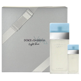 Dolce & Gabbana Light Blue toaletná voda pre ženy 100 ml + toaletná voda 25 ml, darčeková sada