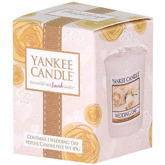Yankee Candle Wedding Day - Svadobný deň darčeková vonná sviečka votívny 49 g