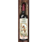 Bohemia Gifts Merlot červené Veselá Veľká noc darčekové víno 750 ml