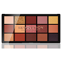 Makeup Revolution Re-Loaded paletka očných tieňov Velvet Rose 15 x 1,1 g