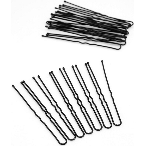 Plastic Nova Sponka čierna 6,5 cm 20 kusov