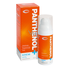 Topvet Panthenol + Krém 11% upokojuje, regeneruje podráždenú a popraskanú pokožku 50 ml