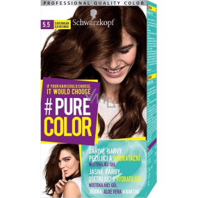 Schwarzkopf Pure Color farba na vlasy 5.5 Zlatá čokoláda 60 ml