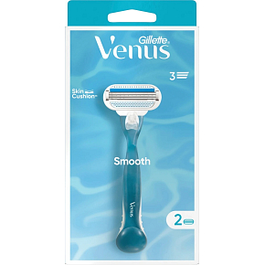Gillette Venus Smooth dámsky holiaci strojček + 2 náhradné hlavice
