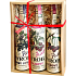 Kitl Syrob Bio Malina s dužinou sirup 500 ml + Višňa s dužinou sirup 500 ml + Čierne ríbezle s dužinou sirup 500 ml, darčekové balenie