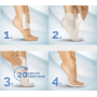 Scholl PediMask Expert Care Aloe Vera 20 minútová vyživujúce maska na nohy s aloe vera, 1 pár navliekacích ponožiek