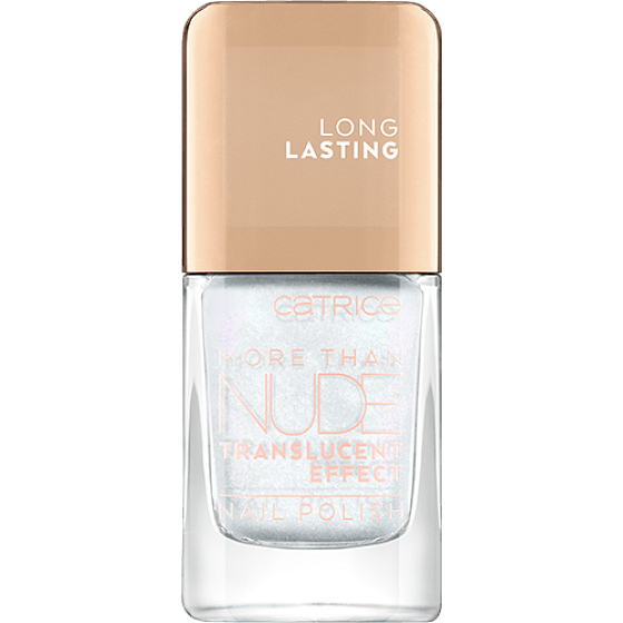 Catrice More Than Nude Translucent Effect lak na nechty s priesvitným efektom 01 N-Ice Day 10,5 ml