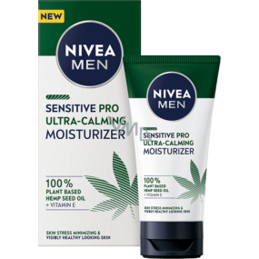 Nivea Men Sensitive Pro pleťový krém s konope pre mužov 75 ml