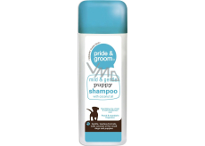 Pride & Groom Mild & Gentle Puppy Shampoo šampon pro štěňata s kokosovým olejem 300 ml