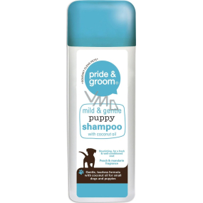 Pride & Groom Jemný a šetrný šampón pre šteňatá s kokosovým olejom 300 ml