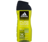 Adidas Pure Game 3v1 sprchový gél na telo, vlasy a pokožku pre mužov 250 ml