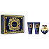 Versace Dylan Blue pour Femme parfumovaná voda 50 ml + sprchový gél 50 ml + telové mlieko 50 ml, darčeková sada pre ženy