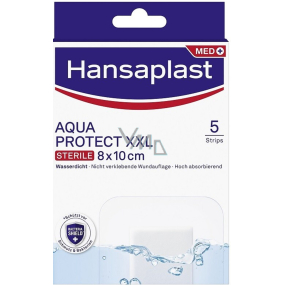 Hansaplast Aqua Protect XXL vodotesná náplasť 5 kusov