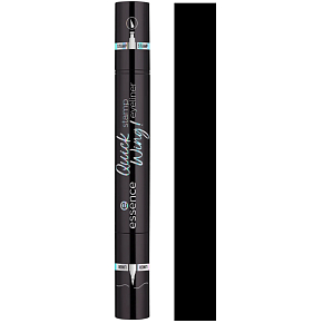 Essence Quick Wing! očné linky a razítko 01 Black 3,5 ml