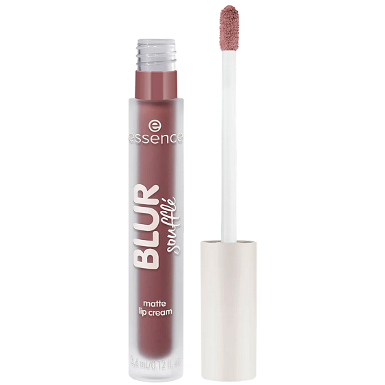 Essence matný krém na pery BLUR soufflé 03 Hot Offline, 3,6 ml