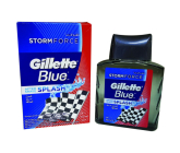 Gillette Blue Storm Force Splash voda po holení pre mužov 100 ml