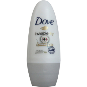 Dove Invisible Dry 48 h guličkový dezodorant roll-on pre ženy 50 ml