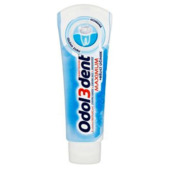 Odol3dent Maximum Whitening zubná pasta s bieliacim účinkom 75 ml