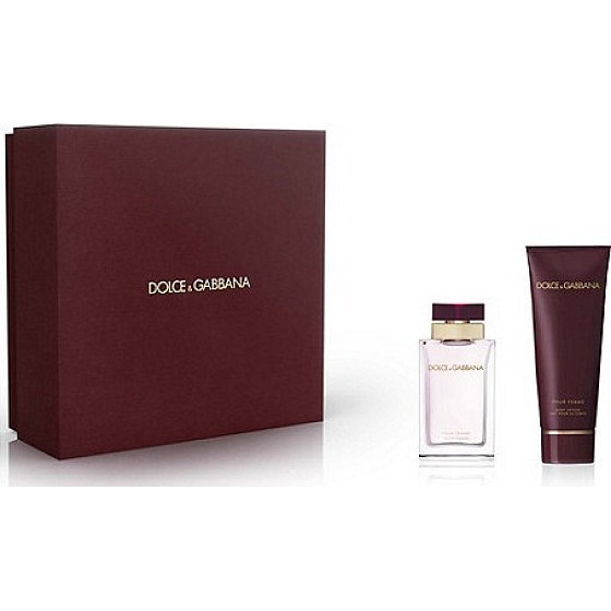 Dolce & Gabbana pour Femme toaletná voda 25 ml + telové mlieko 50 ml, darčeková sada