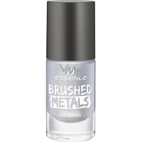 Essence Brushed Metals Nail Polish lak na nechty 01 Steel the Show 8 ml