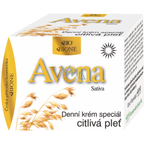 Bion Cosmetics Avena Sativa denný pleťový krém špeciál pre citlivú a problematickú pleť 51 ml