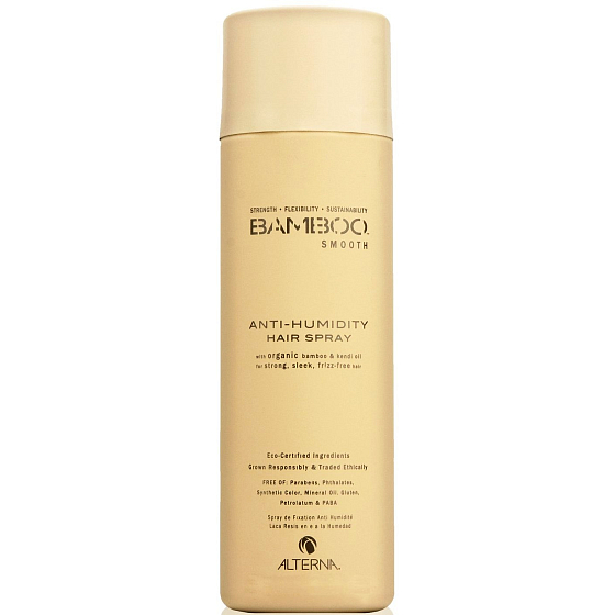 Alterna Bamboo Smooth Anti-Humidity Hairspray lak na vlasy s bio výťažkom z bambusu 250 ml