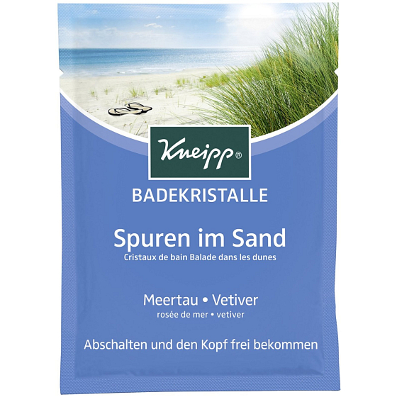 Kneipp Stopy v piesku soľ do kúpeľa, uvoľnite svoje telo i myseľ 60 g