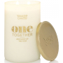 Yankee Candle One Together Miracle Flower - Zázračná kvetina Décor vonná sviečka veľký valec sklo 75 mm Tumbler 2 knôty 566 g