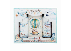 Bohemia Gifts Myšiak sprchový gél 100 ml + šampón 100 ml + soľ do kúpeľa 110 g, pre deti kozmetická sada