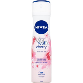 Nivea Fresh Cherry antiperspirant dezodorant sprej pre ženy 150 ml