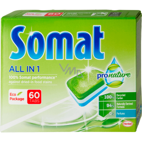 Somat All in 1 Pre Nature tablety do umývačky riadu 60 kusov