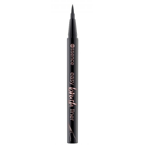 Essence Easy Brush Liner Pero na očné linky 01 Black 7 ml