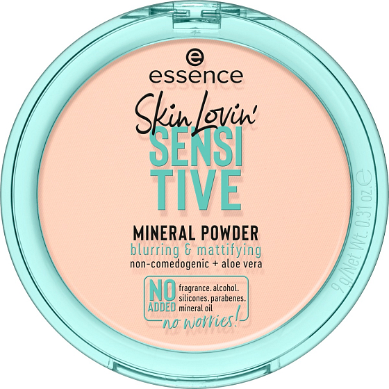 Essence Skin Lovin' Sensitive Mineral Powder minerálny púder 01 Translucent 9 g