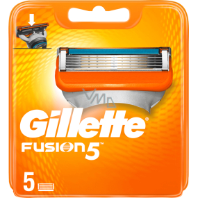 Gillette Fusion5 náhradné hlavice 5 kusov, pre mužov