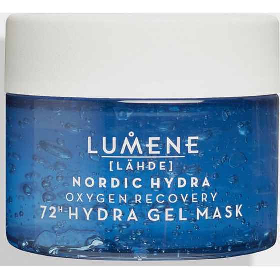 Lumene Lähde Nordic Hydra Oxygen Recovery 72H Hydra Gel Mask hydratačná a okysličujúca chladivá gélová maska 150 ml
