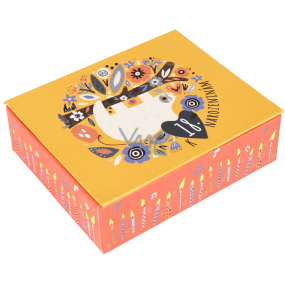 Albi Hracie krabička na peniaze 18. narodeniny Leňochod 11 x 9 x 3,5 cm