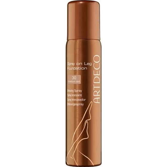 Artdeco Spray On Leg Foundation Spray Tinted Leg Make-up 30 Medium/Dark 100 ml