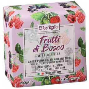 Iteritalia Frutti di Bosco Talianske toaletné mydlo 200 g