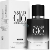 Giorgio Armani Acqua di Gio Parfum plniteľný flakón pre mužov 40 ml