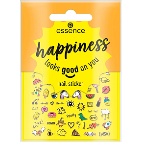Essence Happiness Looks Good on You nálepky na nehty 57 kusov