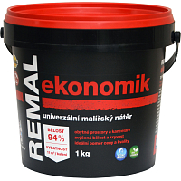 REMAL Ekonomik univerzálna maliarska farba na stenu, 1 kg