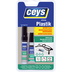 Ceys Special Plastik lepidlo na ťažké plasty, 3 g + 4 ml