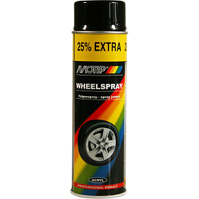 Motip 04018 sprej na disky čierny lesk, 500 ml