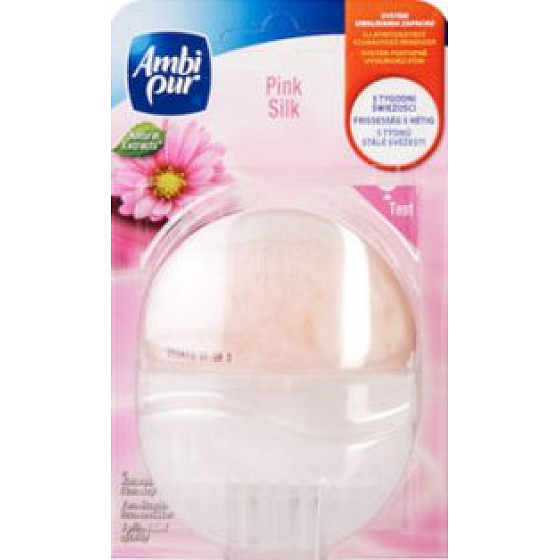 Ambi Pur Pink Silk Wc blok tekutý záves 55 ml