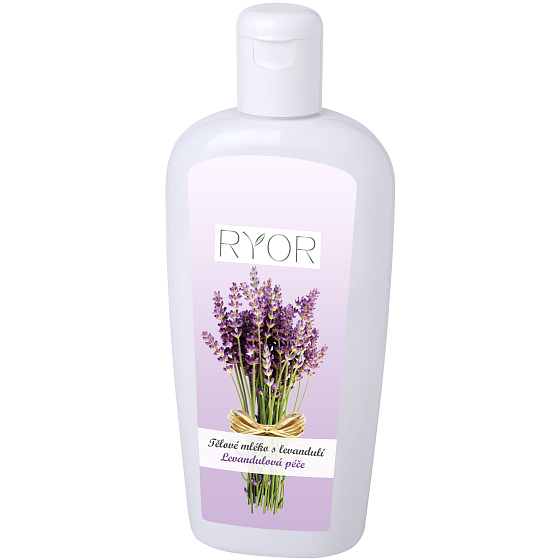 Ryor Levanduľové telové mlieko 300 ml